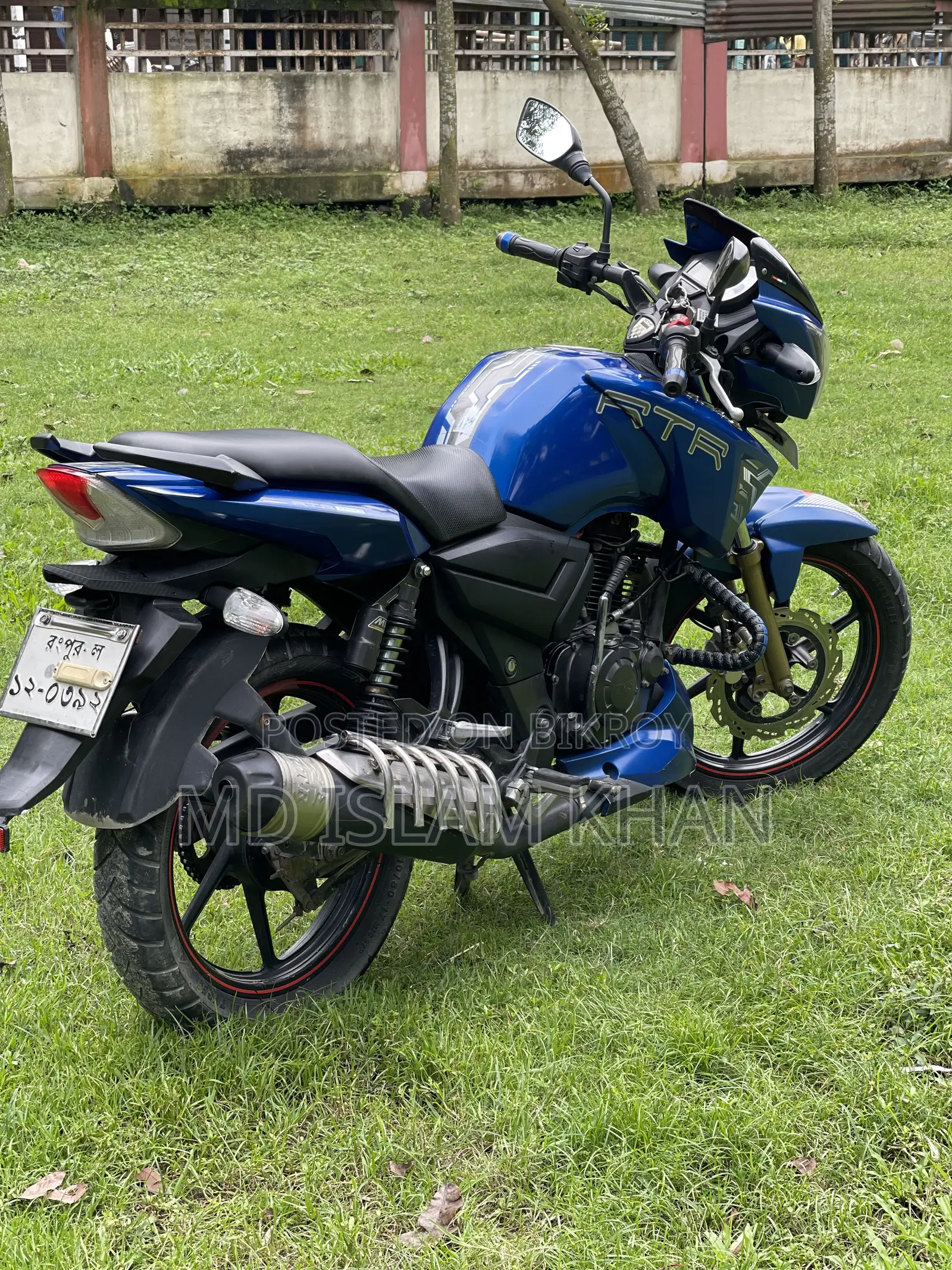 TVS Apache RTR 160 2V 2020 Green