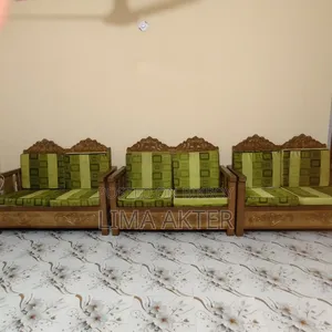 Premium Teak Wood Sofa Set for Sale