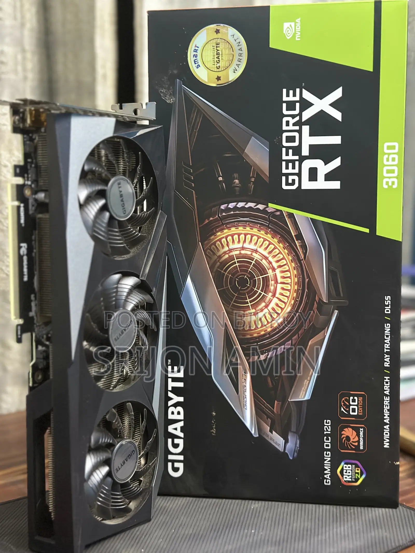 Gigabyte RTX 3060 12GB Gaming OC