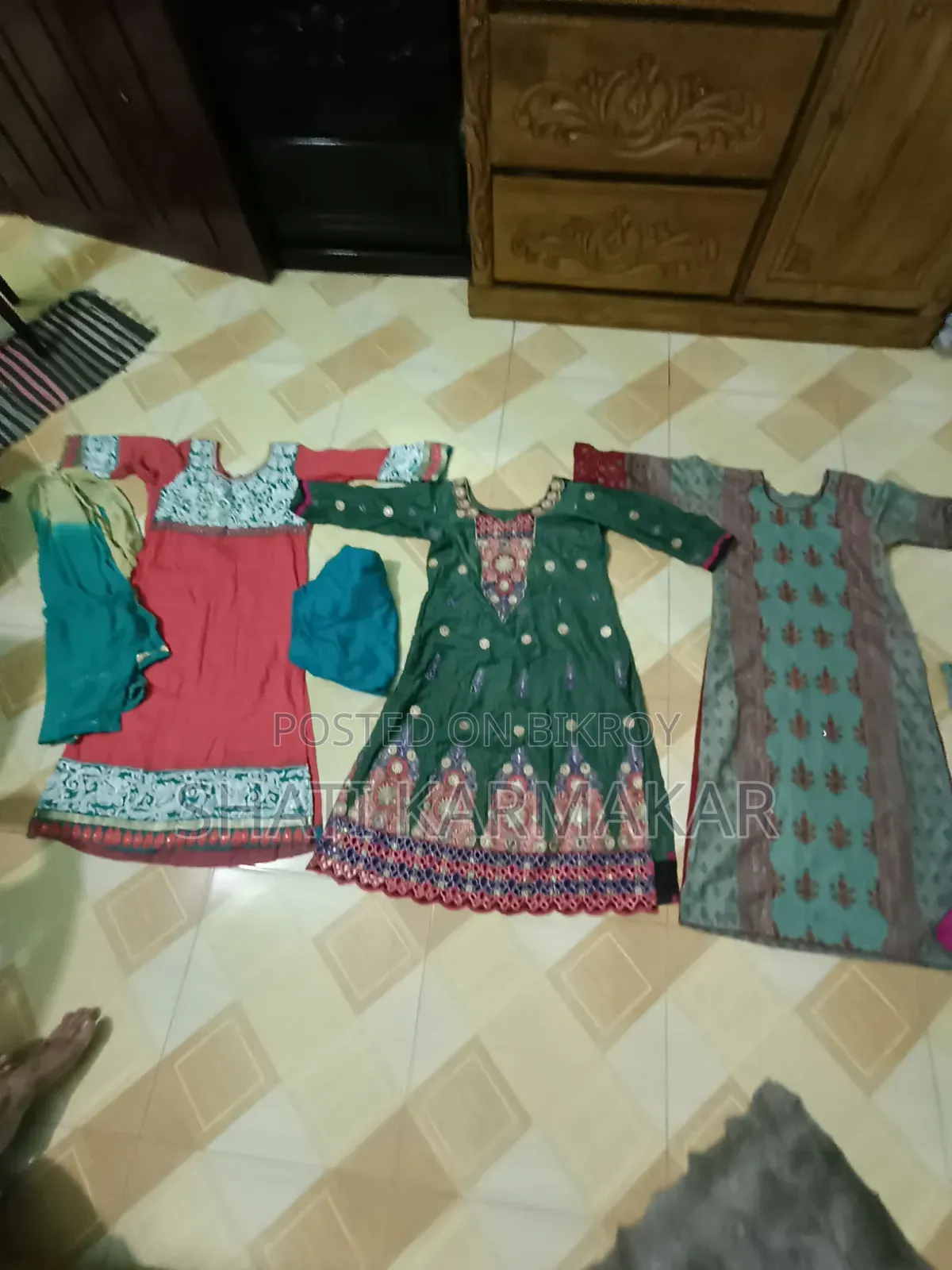 বানানো থ্রি পিস