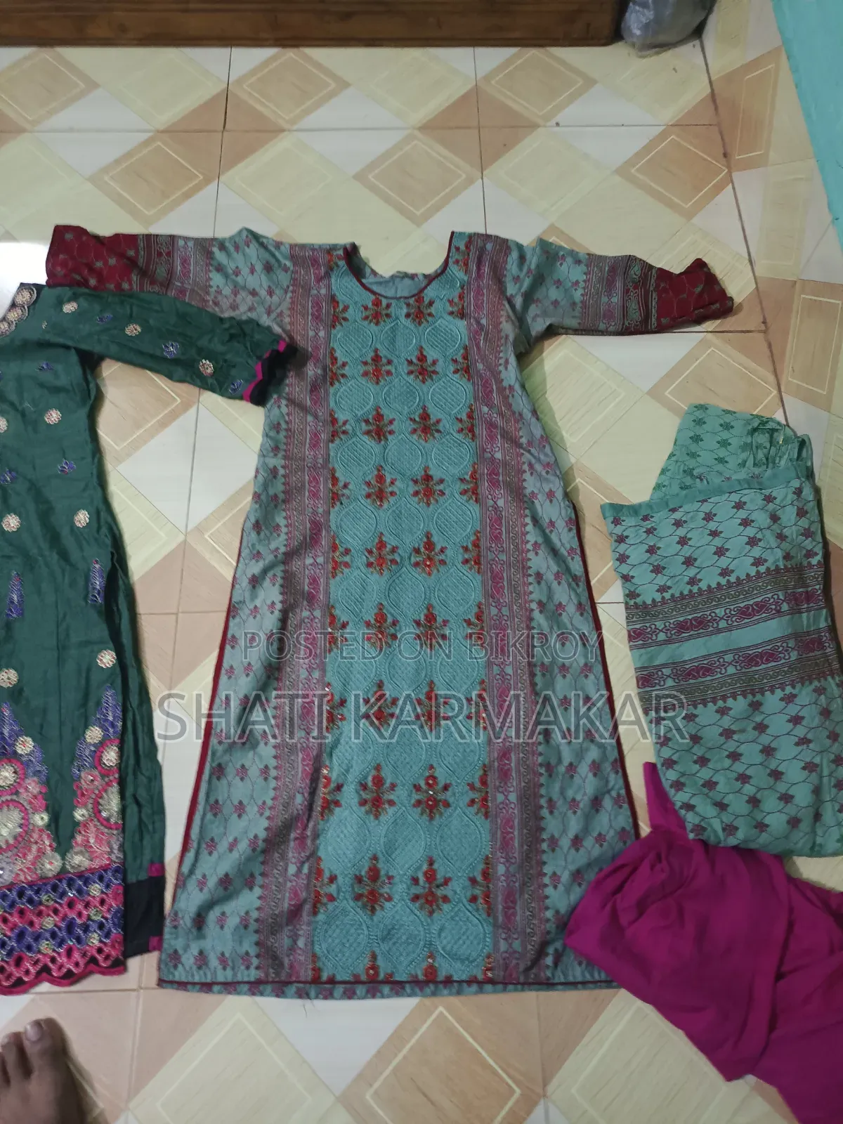 বানানো থ্রি পিস