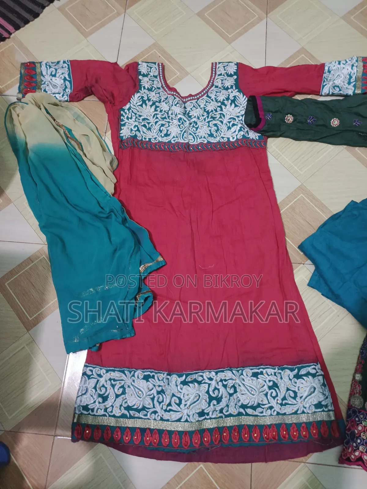 বানানো থ্রি পিস