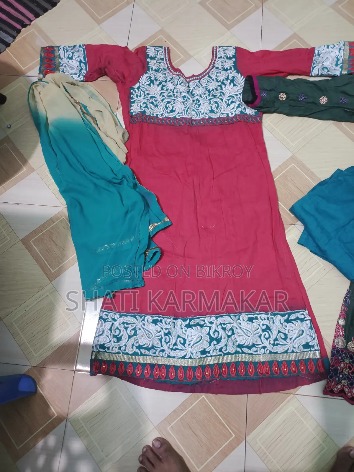 বানানো থ্রি পিস