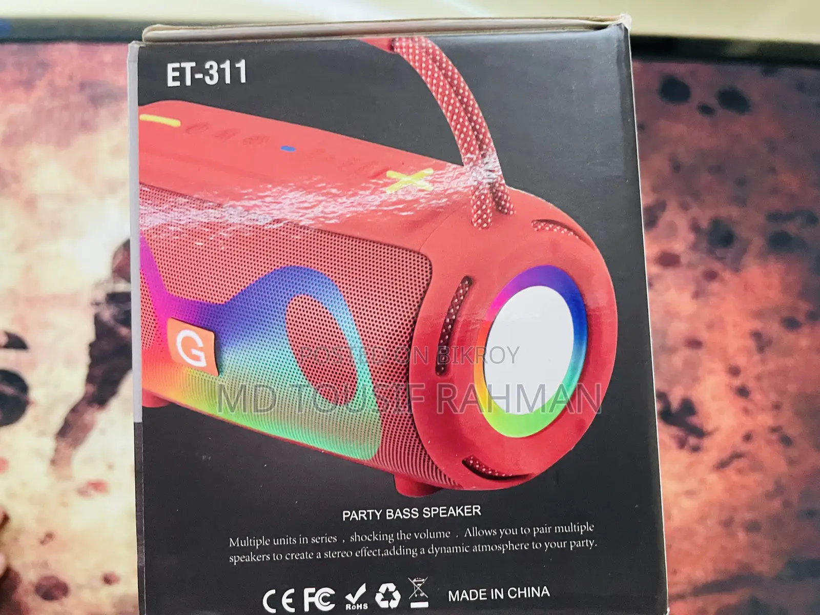 Bluetooth Speaker ET-311