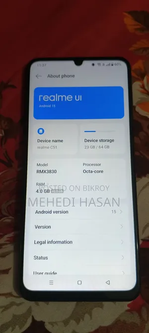 Realme C51 64 GB Black