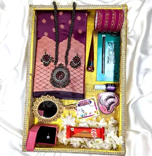 Premium Silk Katan Saree Combo Pack - Onion