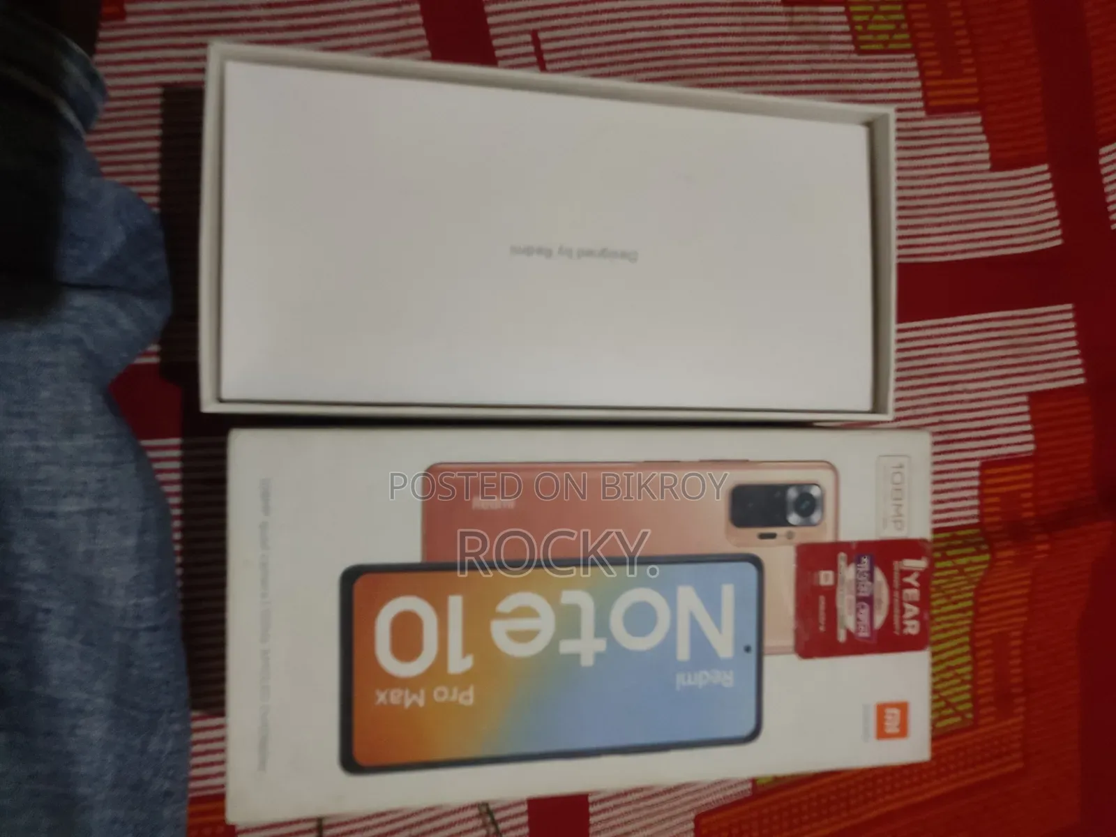 Xiaomi Redmi Note 10 Pro Max 128 GB Blue