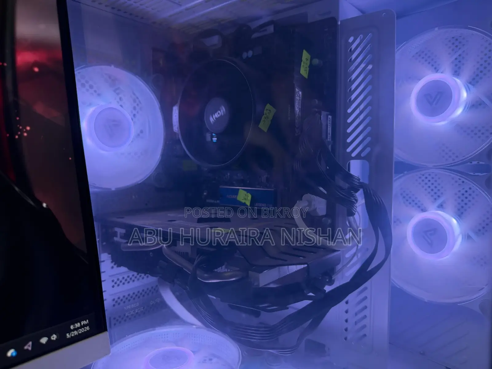 Desktop Computer MSI Model 16GB AMD Ryzen 7 SSD 512GB
