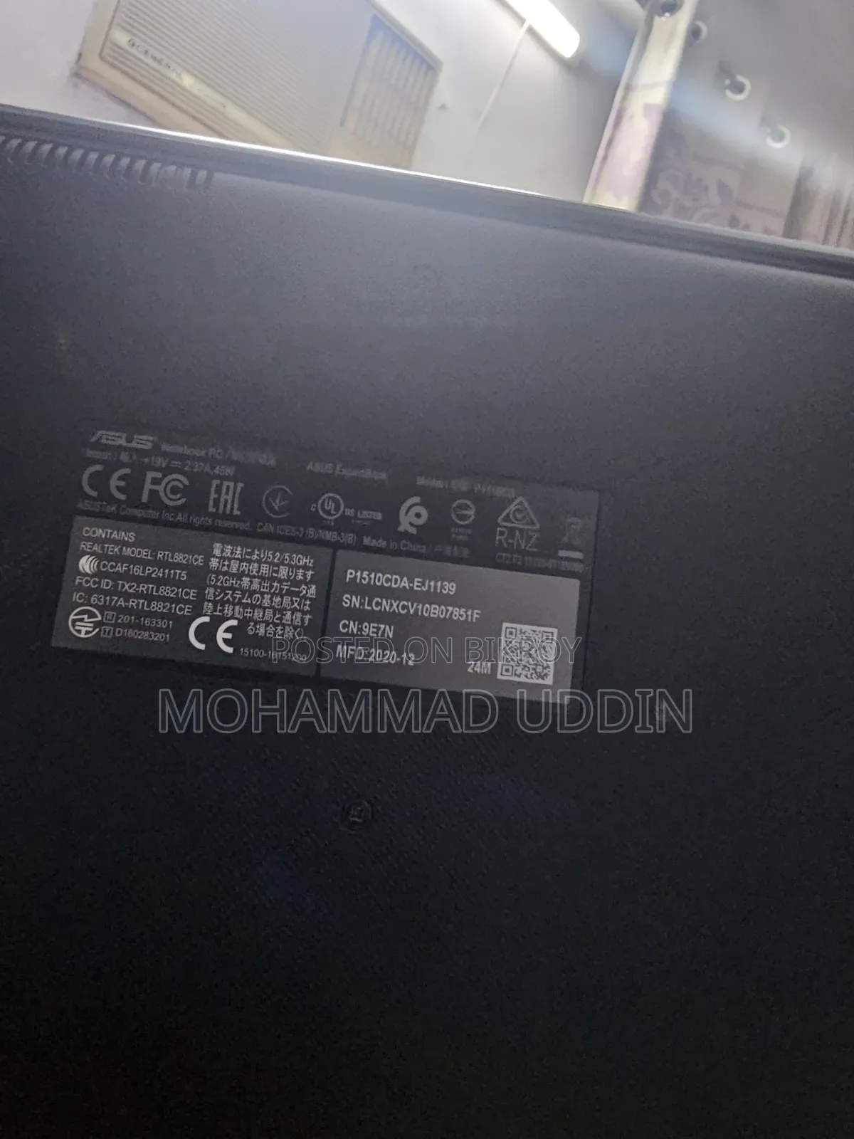 Laptop Asus ExpertBook B9 B9400CBA 8GB AMD Ryzen 3 HDD+SSD 1T