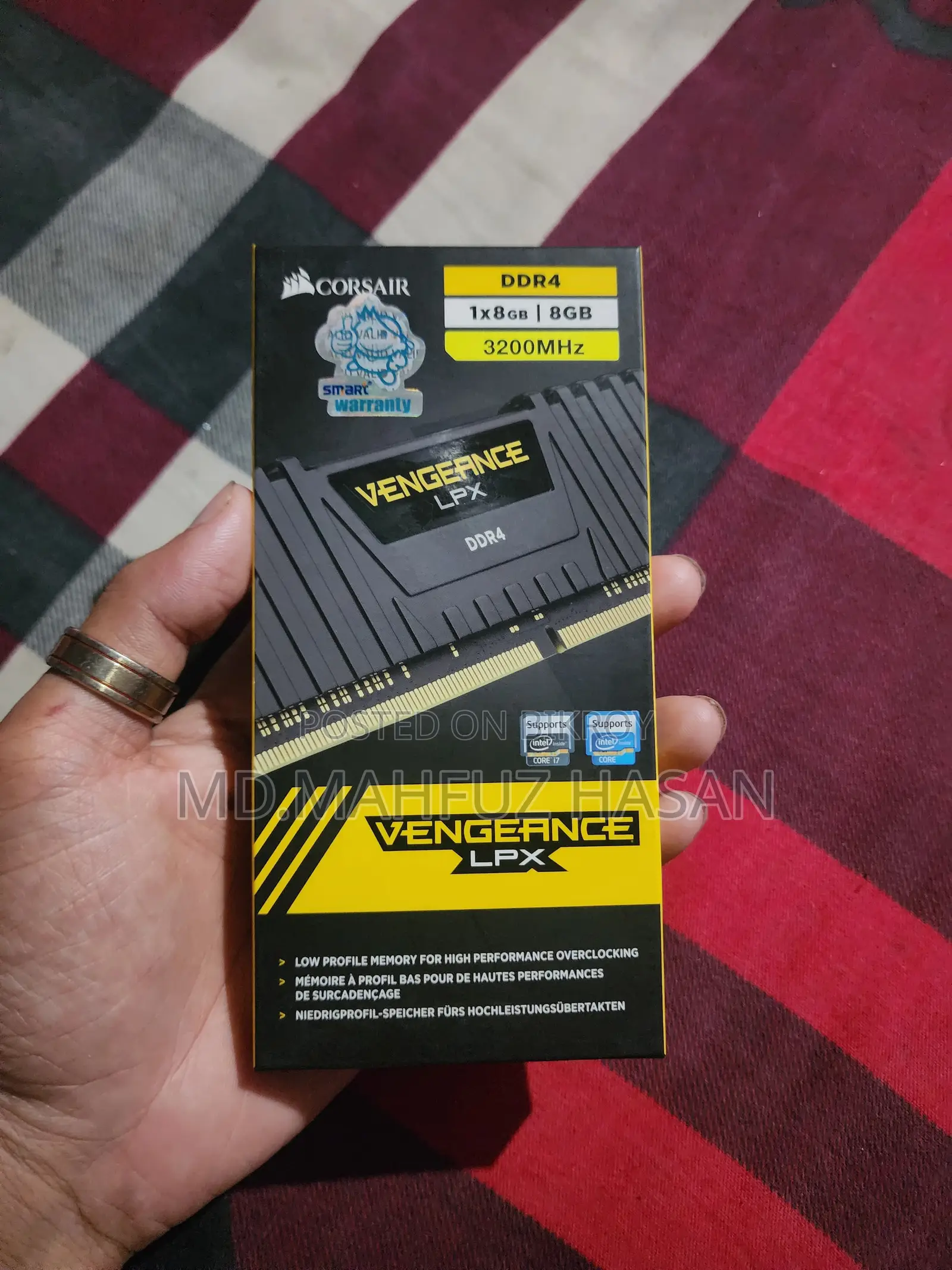 Vengeance LPX 8GB RAM 3200MHz