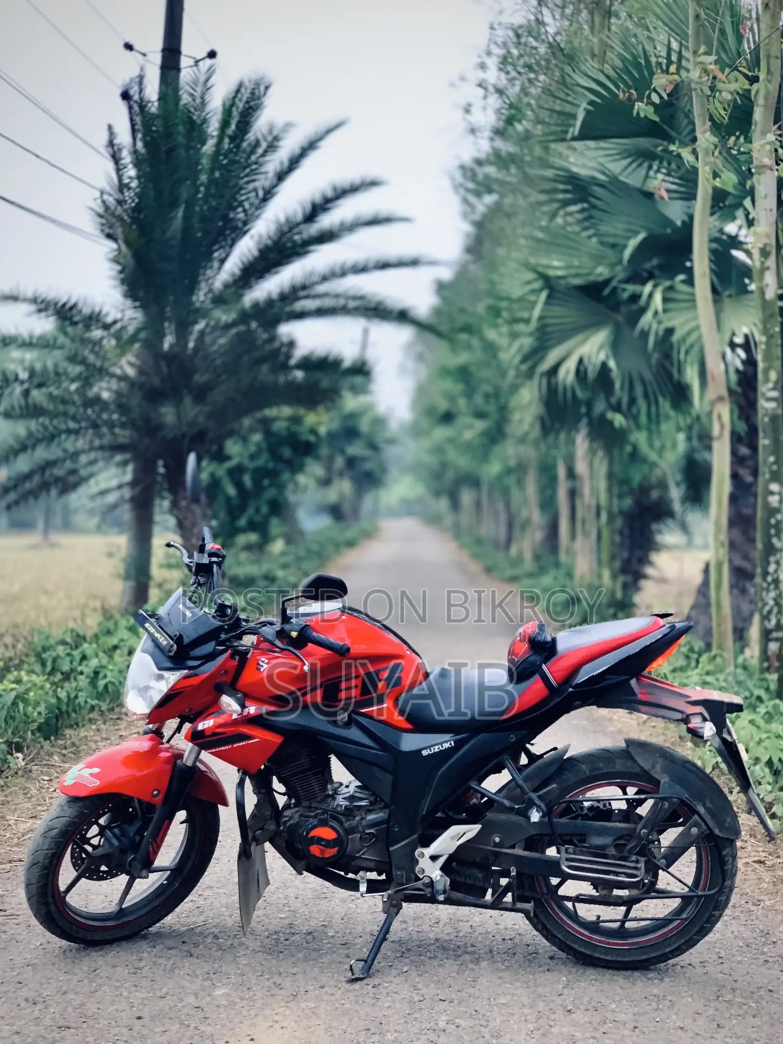 Suzuki Gixxer Monotone 2018 Red