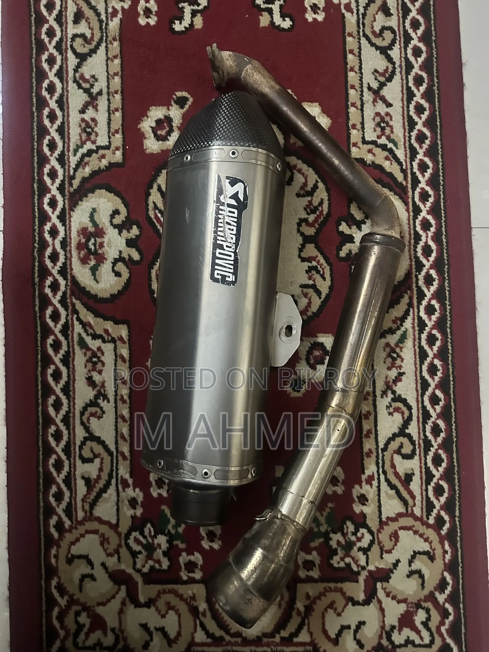 Original Akrapovic Exhaust (R15 V3)