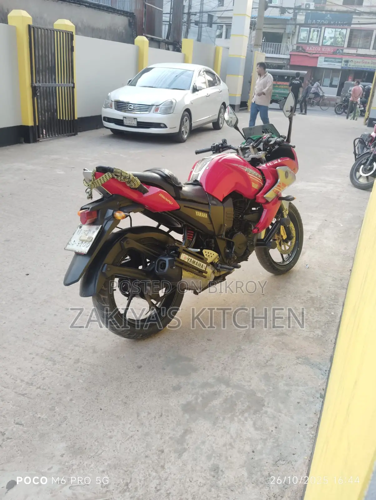 Yamaha FZ 2018 Red