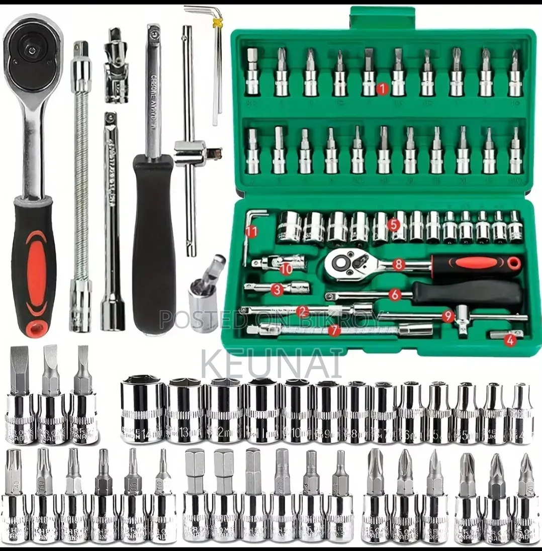 46pcs Toolbox (Intact)