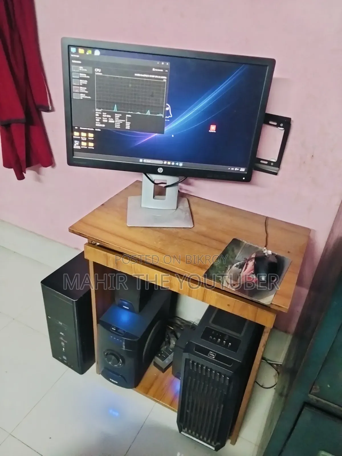 Desktop Computer MSI Model 8GB Intel Core i3 SSD 256GB