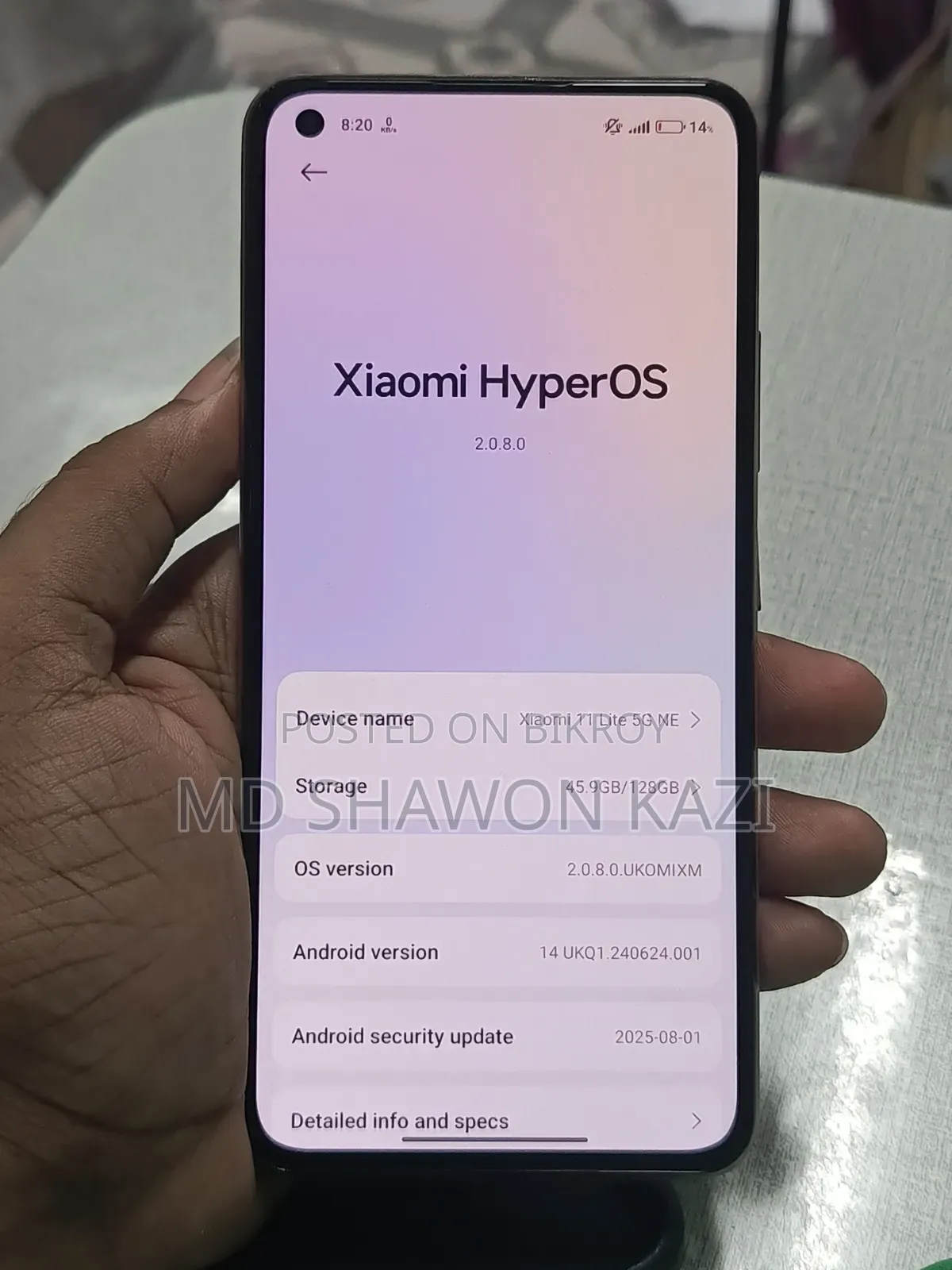 Xiaomi 11 Lite 5G NE 128 GB