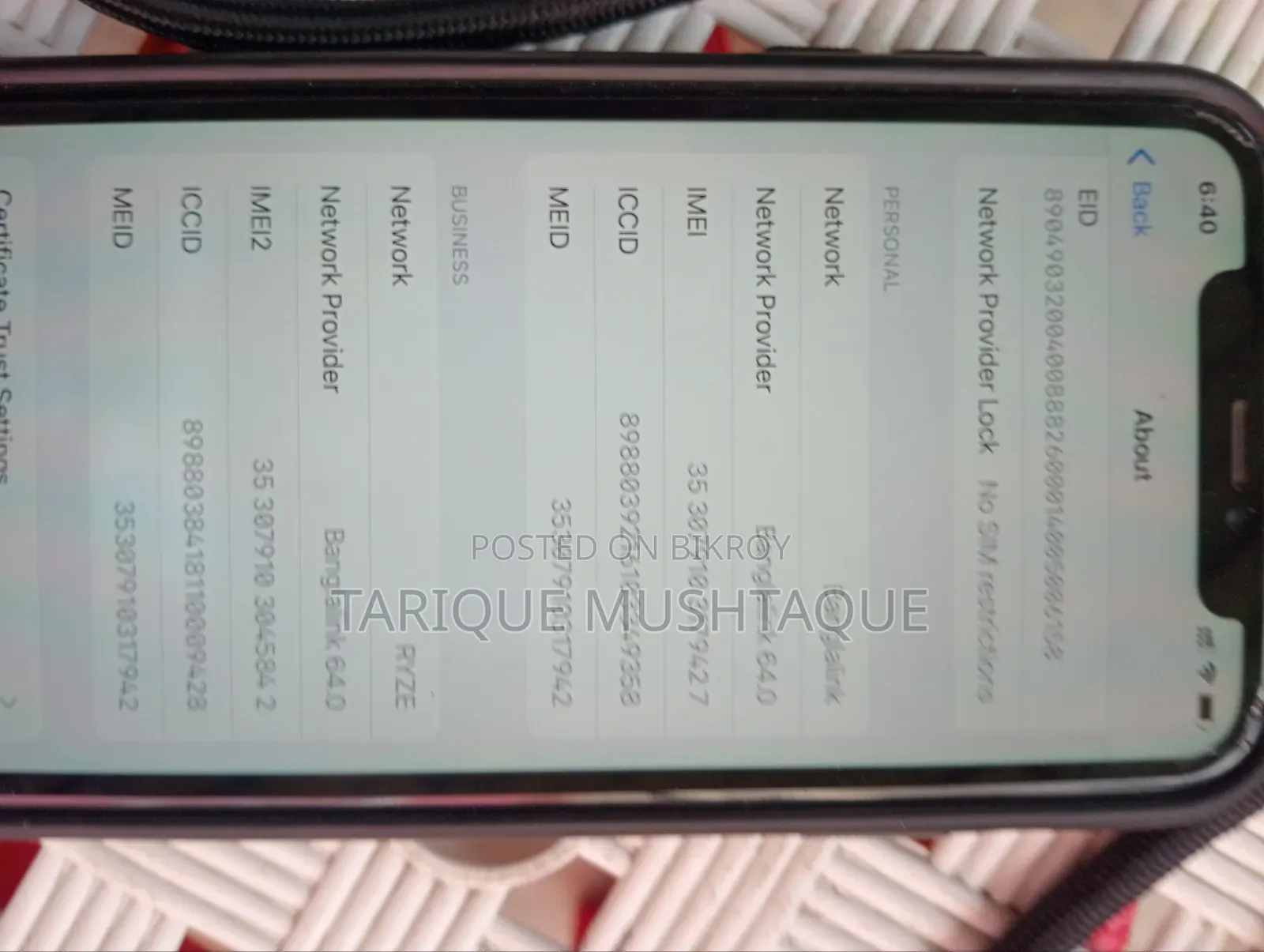 Apple iPhone XR 64 GB Black