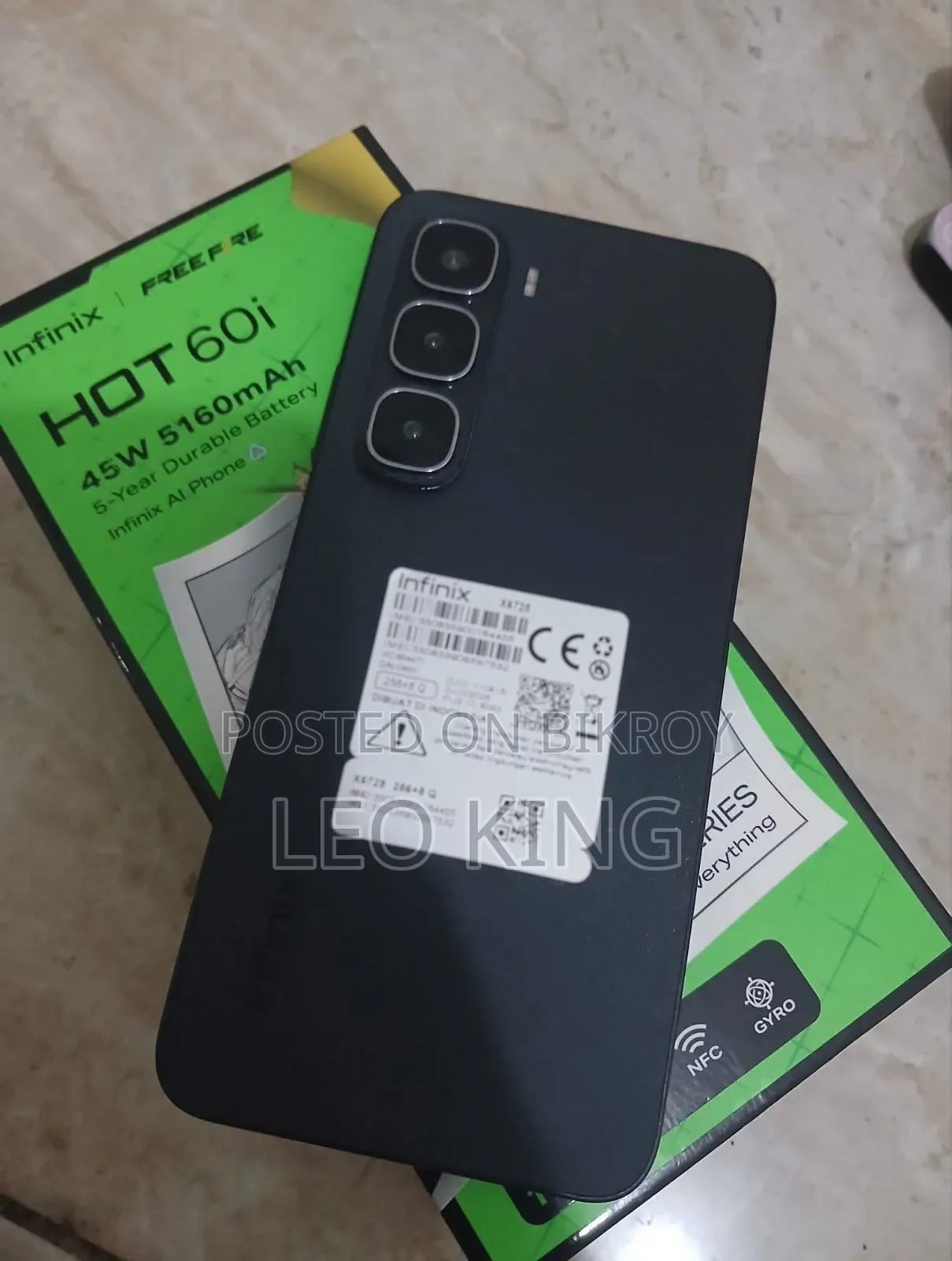 New Infinix Hot 60i 128 GB