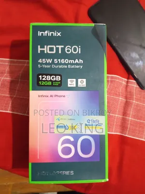 New Infinix Hot 60i 128 GB