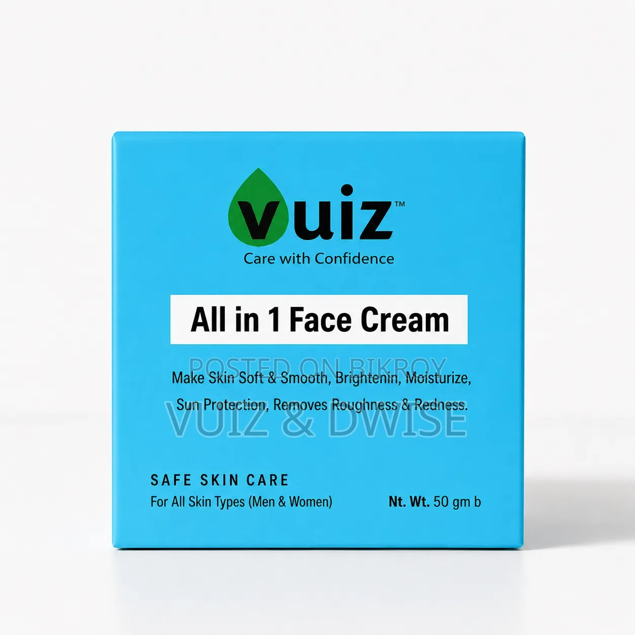 Vuiz All in 1 Moisturizing Face Cream-50gm