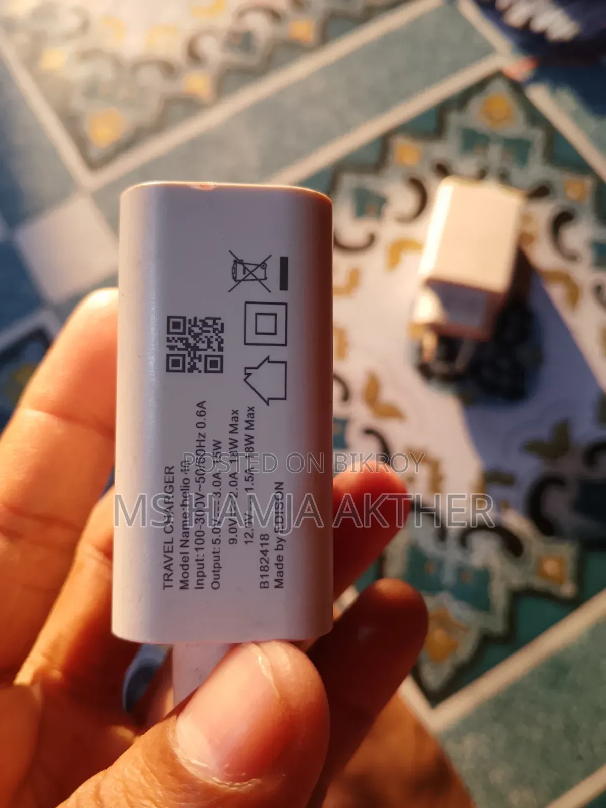 Two 18 Watt Original Chargers