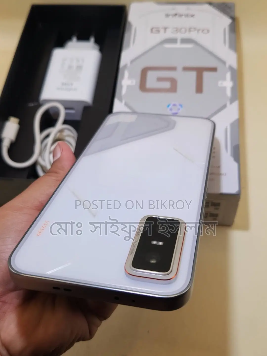Infinix GT 30 Pro 256 GB White
