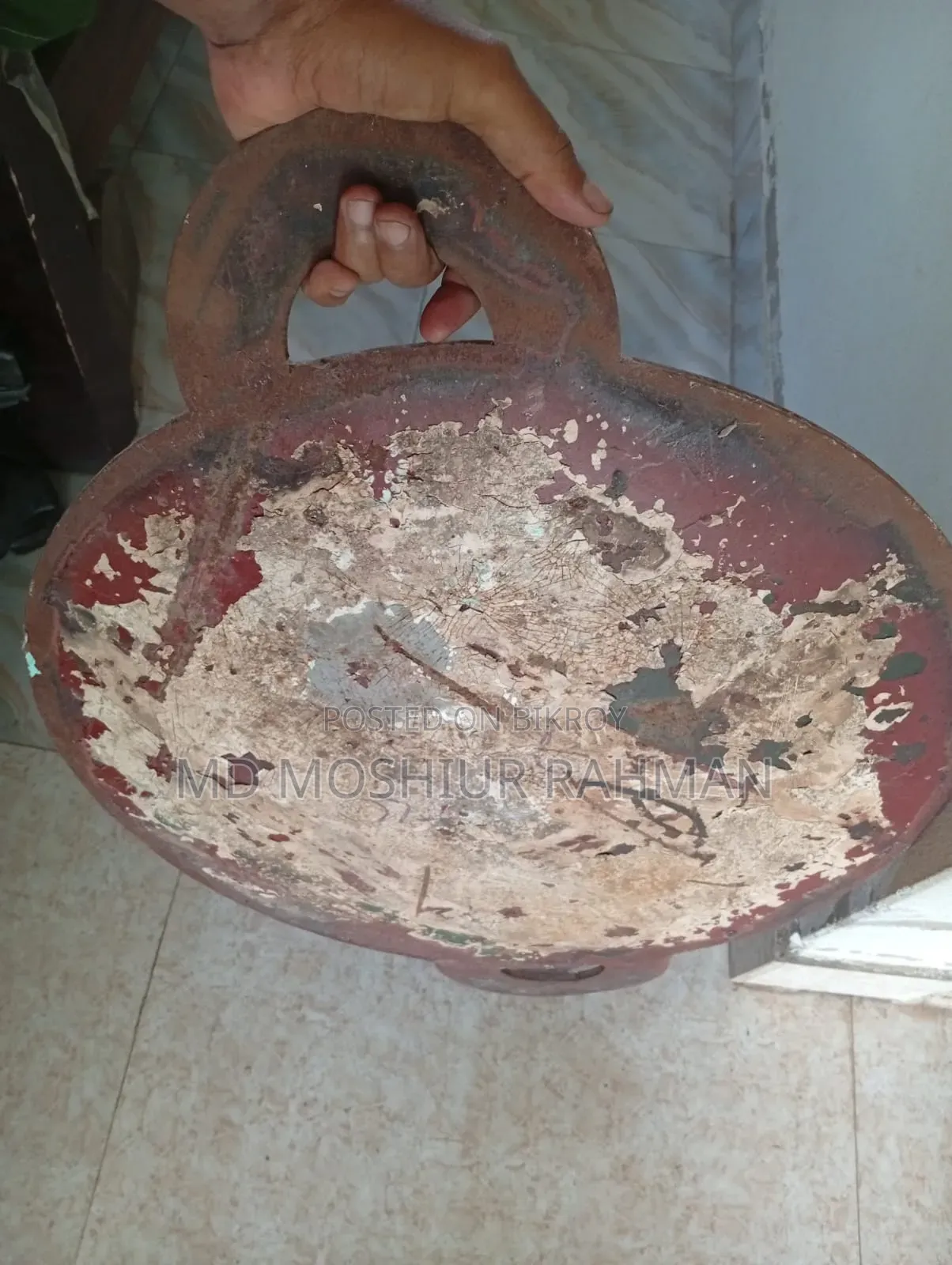 একদম নতুন বড় সাইজের প্রিমিয়াম লোহার তাওয়া (Heavy Duty)- বিক্রয় হবে