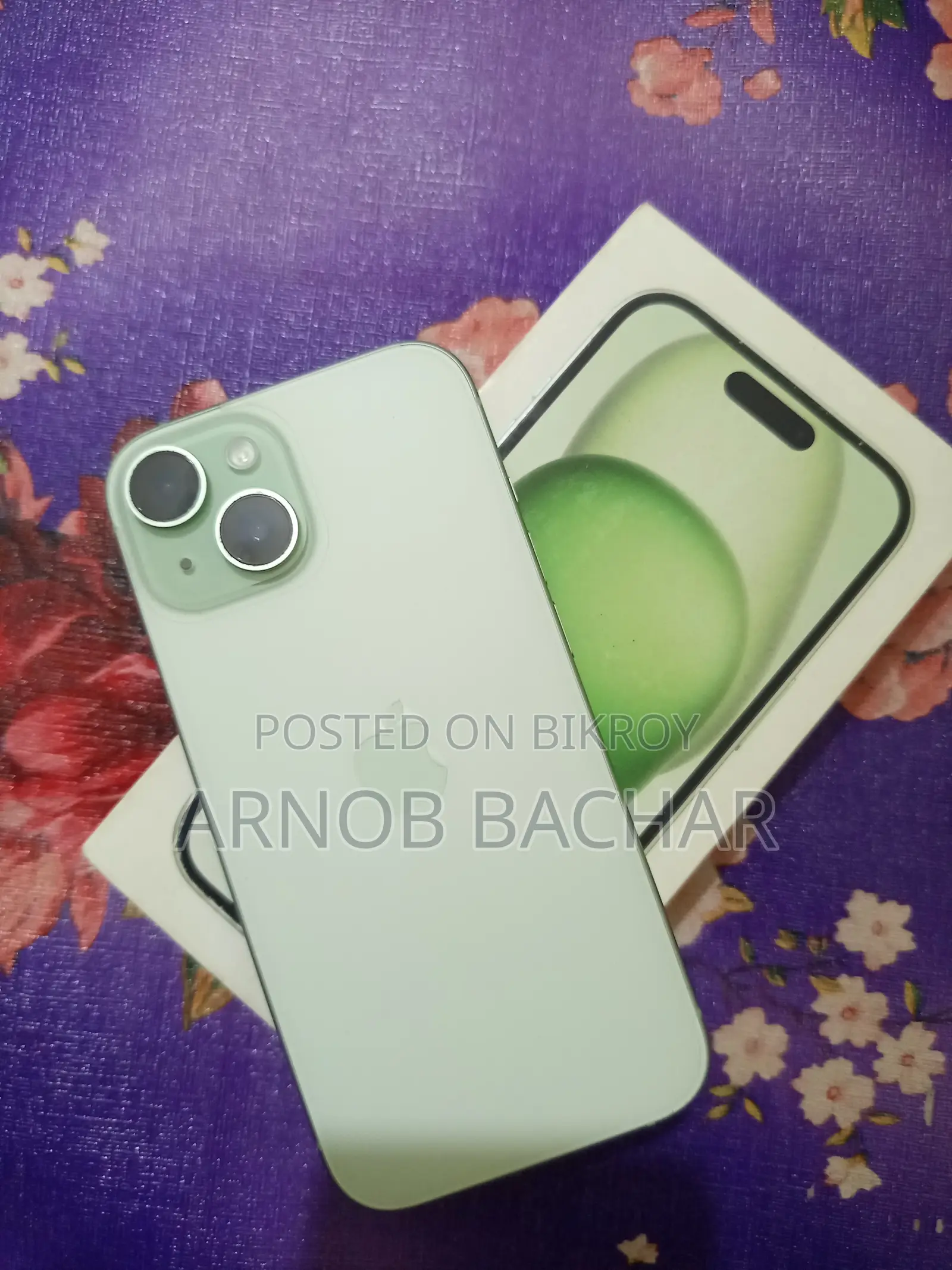 New Apple iPhone 15 128 GB Green
