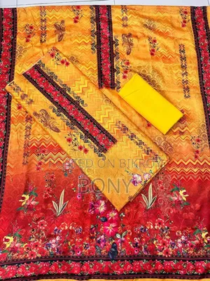 Three-piece silk fabric