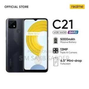 Realme C21Y 64 GB Black