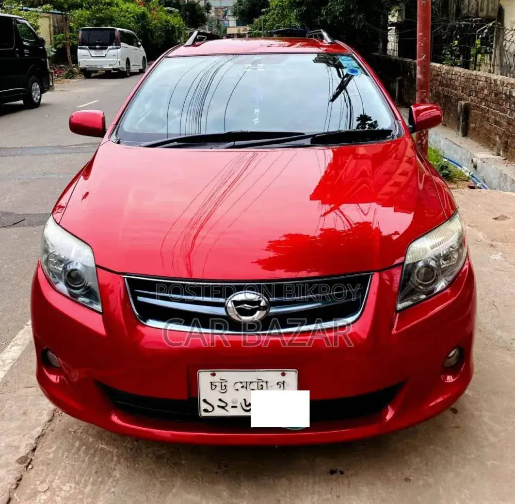 Toyota Corolla Fielder 1.5 Petrol FWD 2009 Red