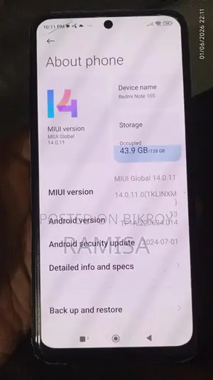 Xiaomi Redmi Note 10S 128 GB