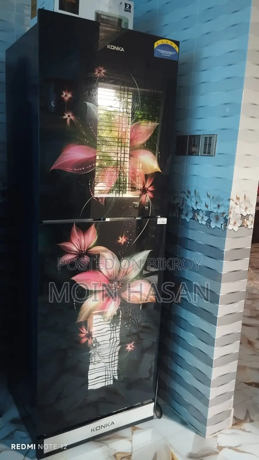 Konka Refrigerator 2-door, Bottom Freezer (230 Ltr)