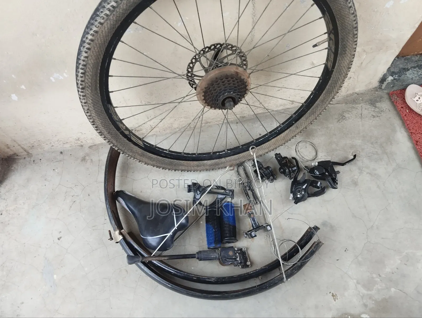 Bicycle parts for sale