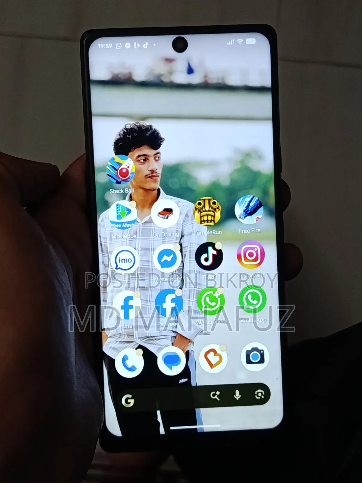 গুগল পিক্সেল ৬ প্রো ১২৮ জিবি সিলভার