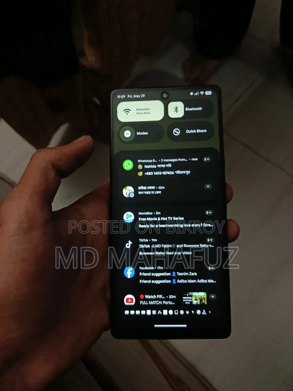 গুগল পিক্সেল ৬ প্রো ১২৮ জিবি সিলভার
