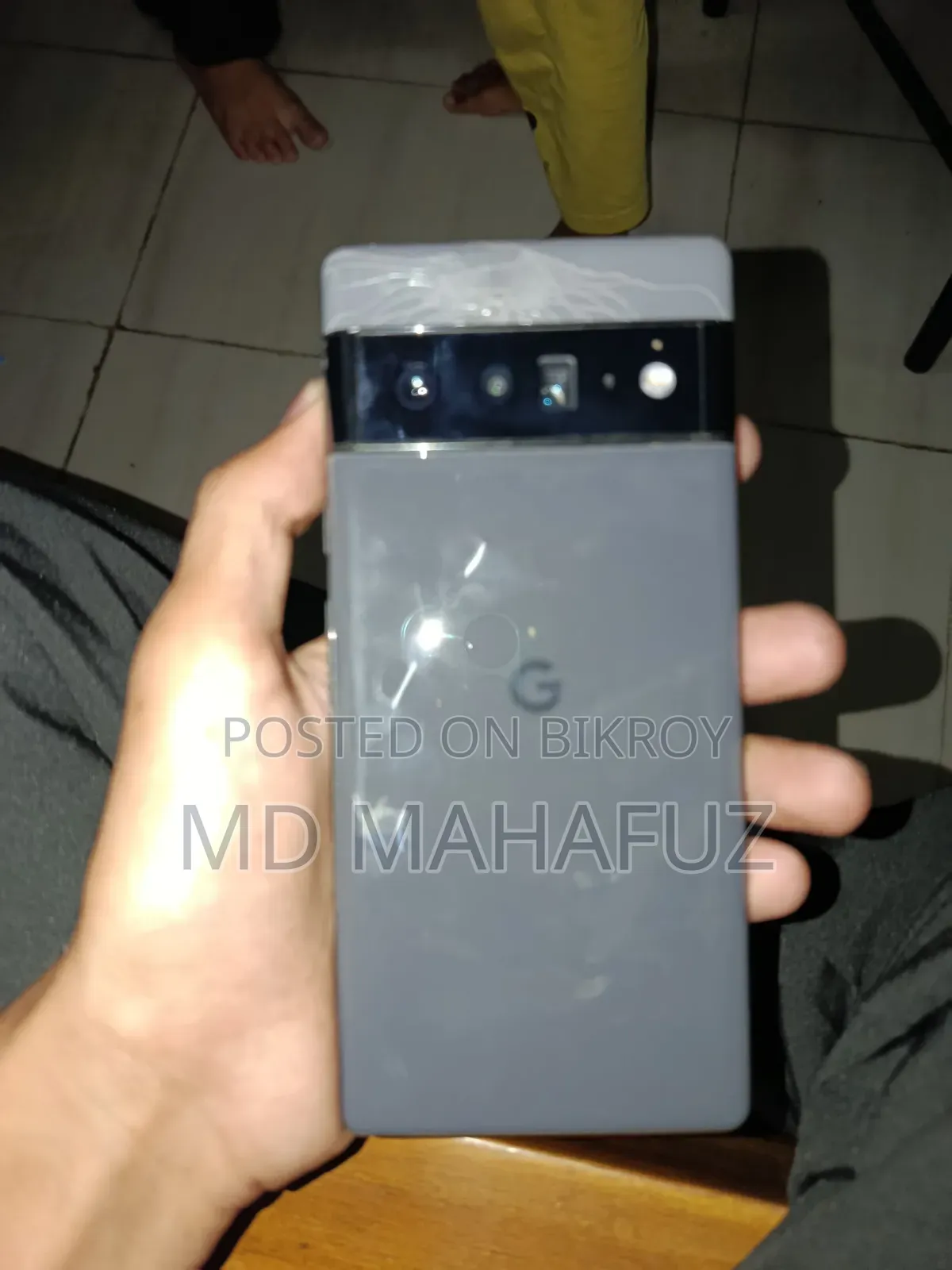 গুগল পিক্সেল ৬ প্রো ১২৮ জিবি সিলভার