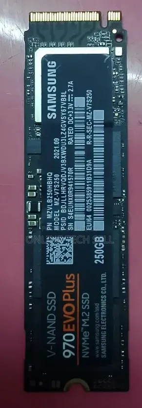 NVMe SSD Samsung 970 EVO Plus