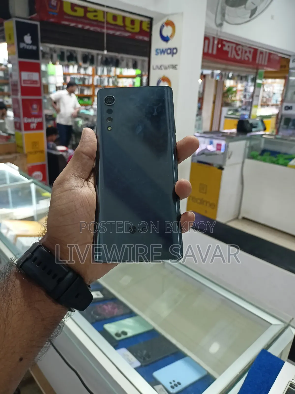 LG Velvet 5G 128 GB Gray