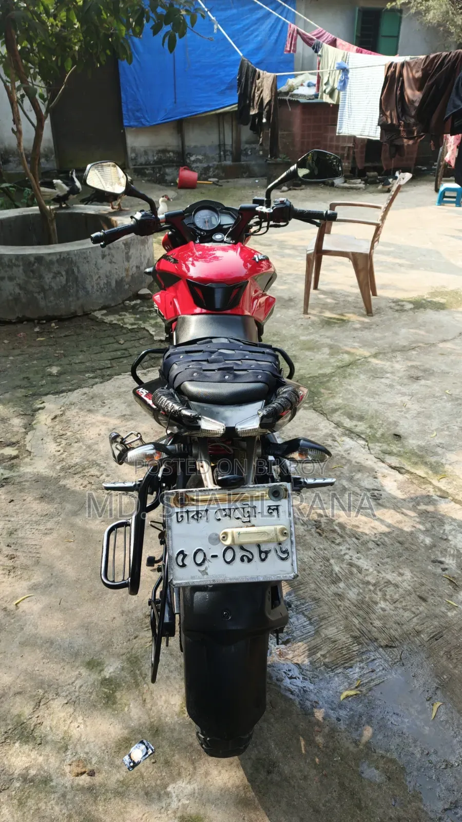 Bajaj Pulsar NS 160 2020 Red