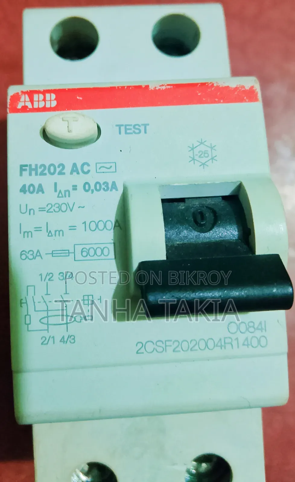 ABB RCCB 40A Made in Italy