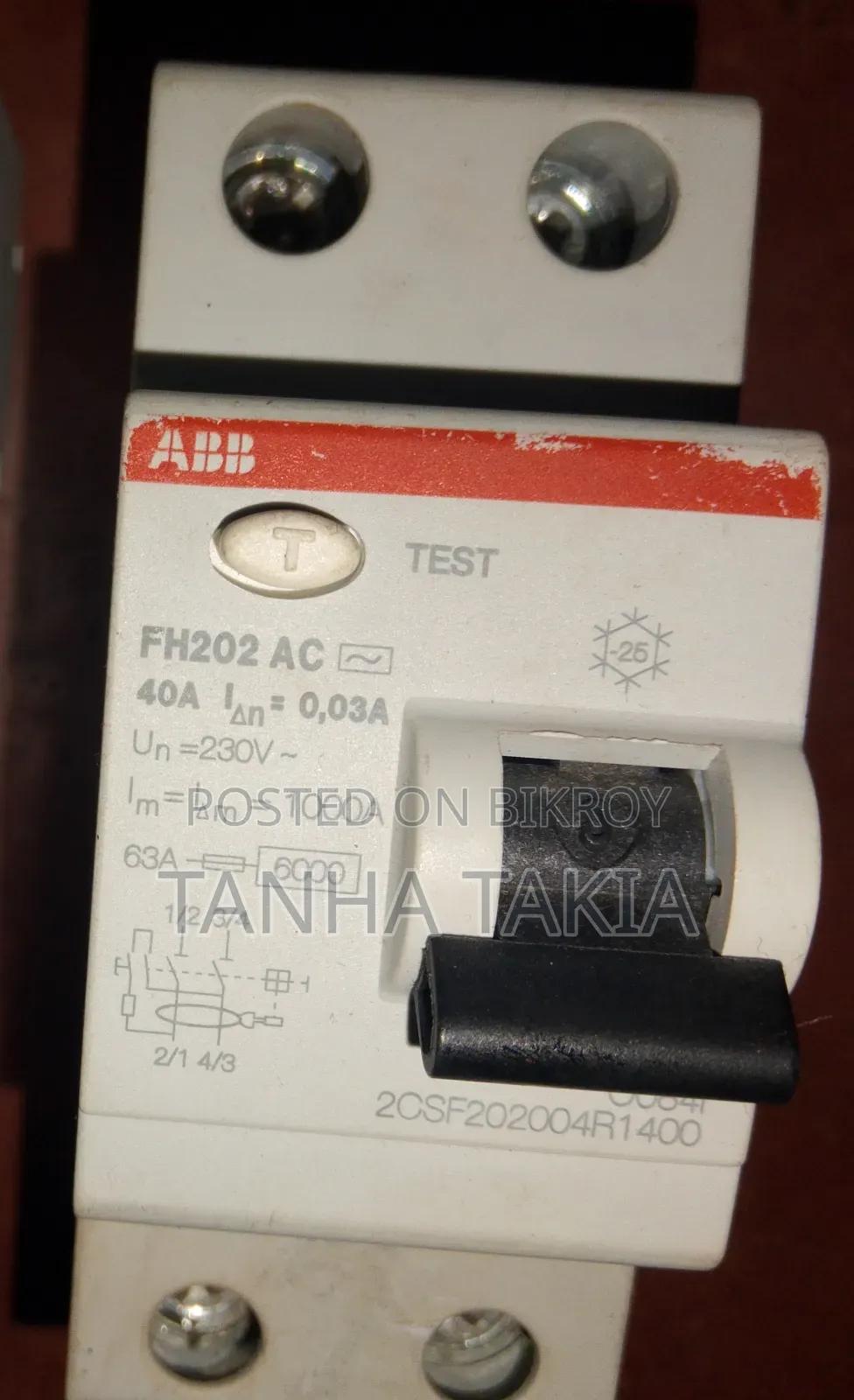 ABB RCCB 40A Made in Italy