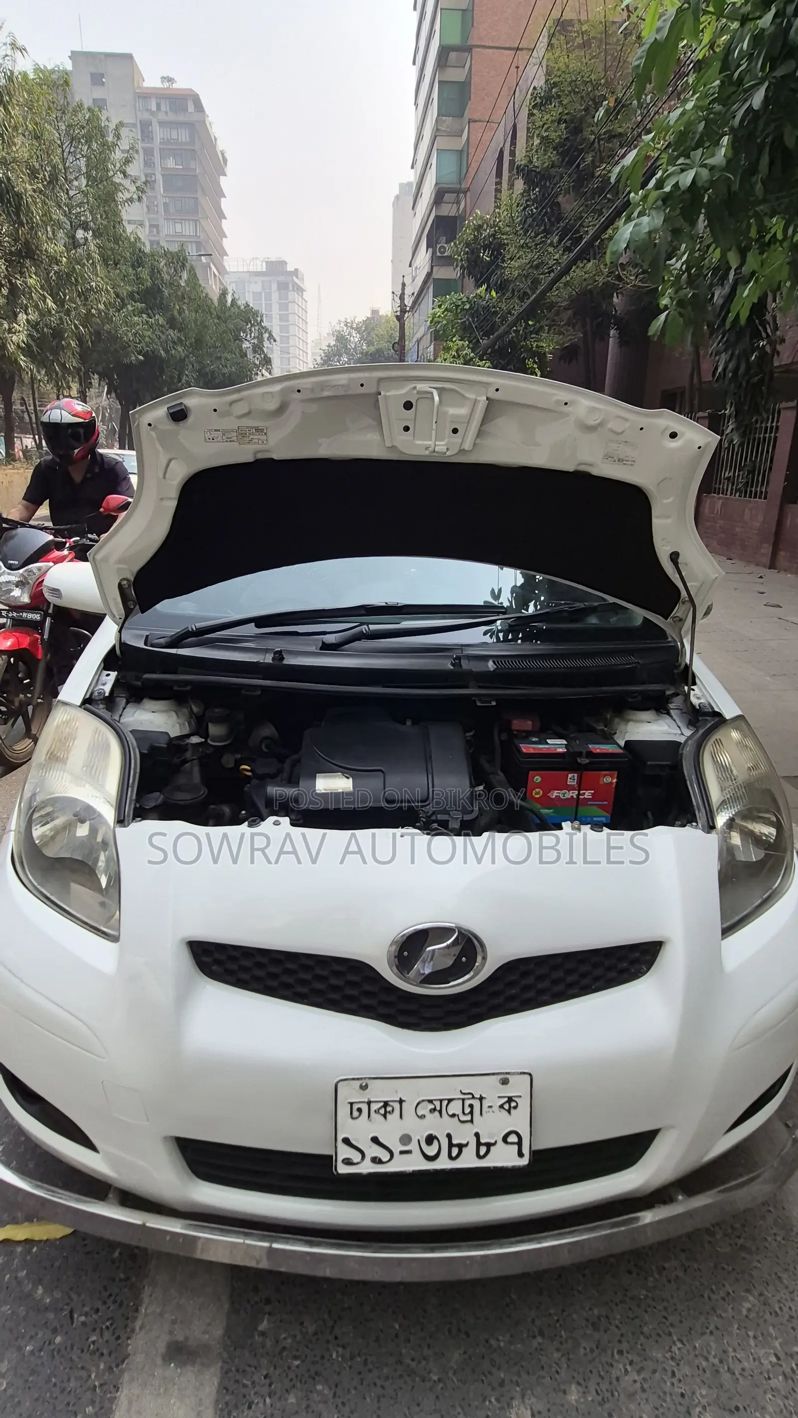 Toyota Vitz 2009 Pearl