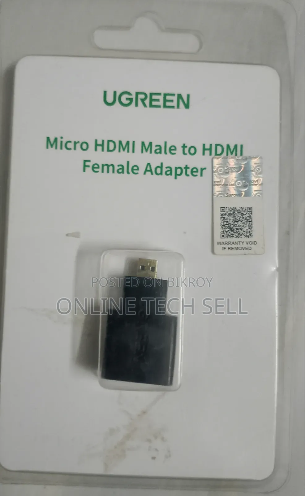 Micro HDMI Male to HDMI Female Adapter