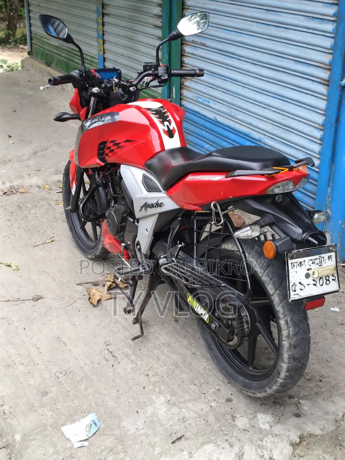 TVS Apache 160 4V 2020 Red