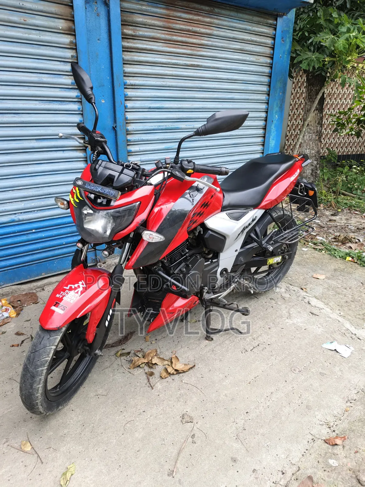 TVS Apache 160 4V 2020 Red