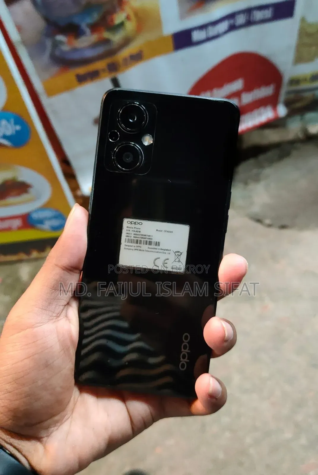 Oppo F21 Pro 5G 128 GB Black