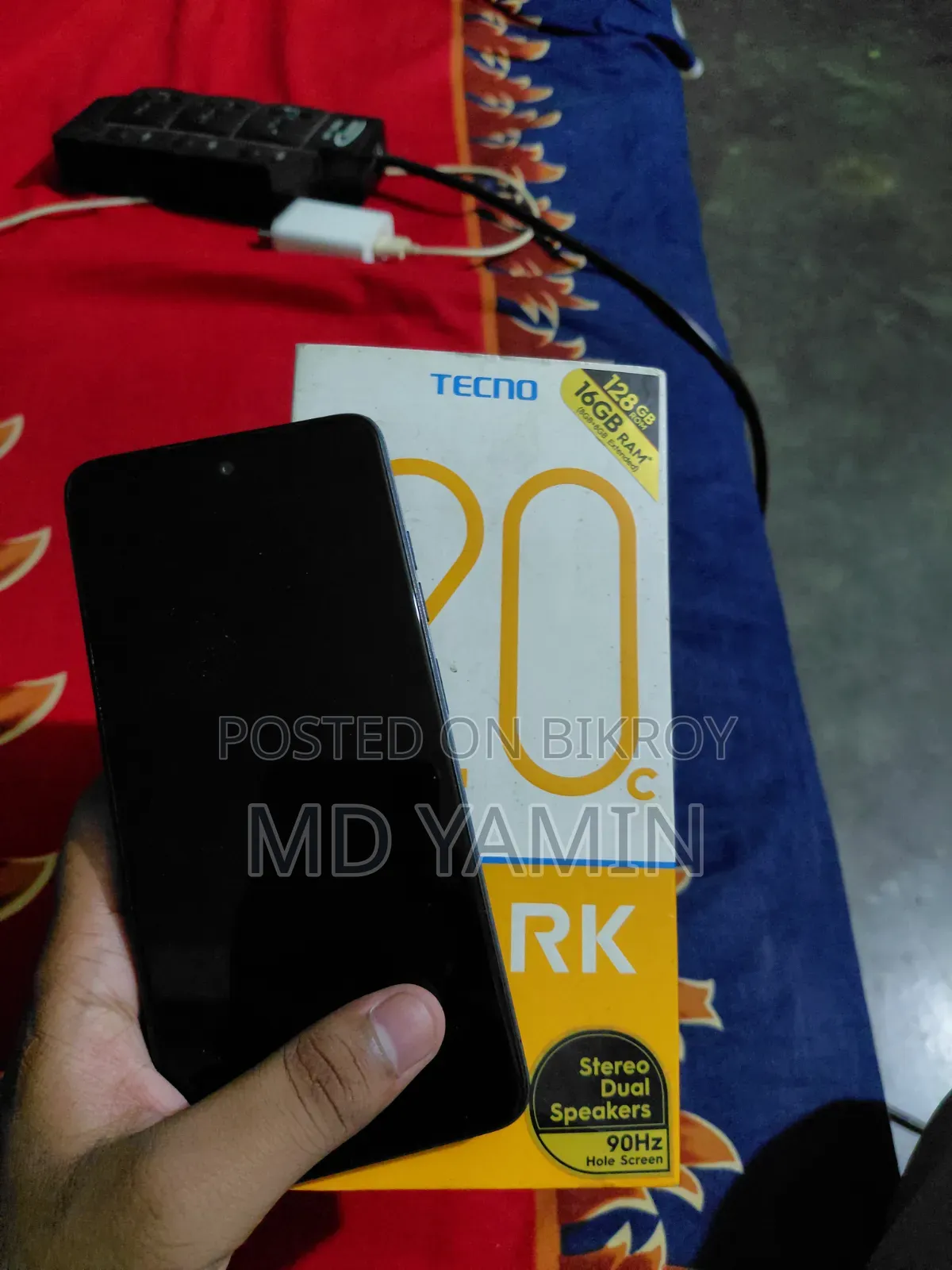 Tecno Spark 20C 128 GB Black