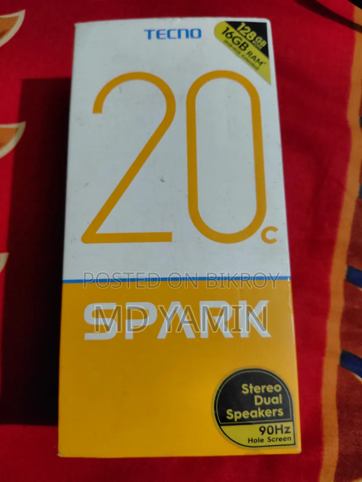 Tecno Spark 20C 128 GB Black