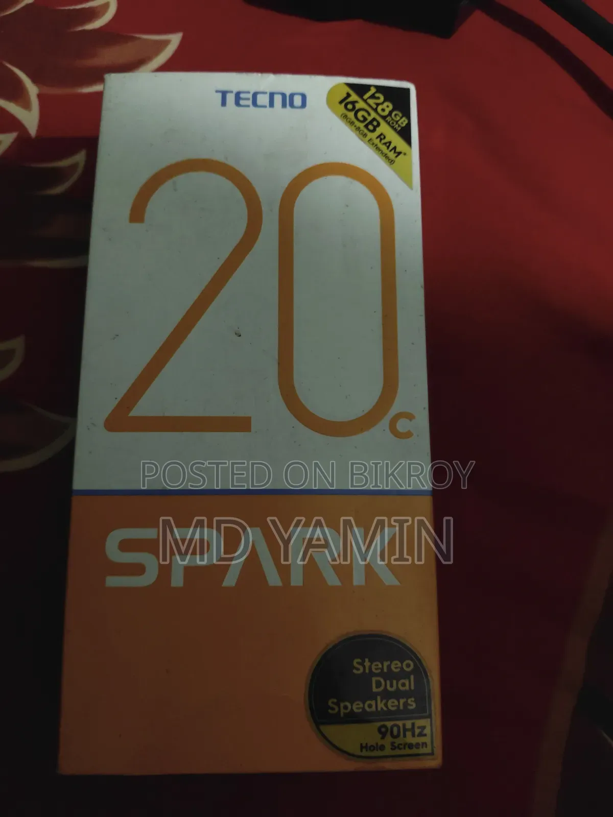 Tecno Spark 20C 128 GB Black